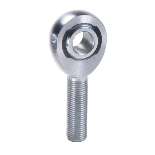 QA1 XML10-12 Rod End, XM Series, Spherical, 5/8 in Bore, 3/4-16 in Left Hand Male Thread, PTFE Lined, Chromoly, Chromate / Zinc Oxide, Each