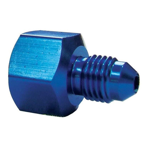 Big End Performance 12342 -10 AN Female To -08 AN Male Reducer, Blue
