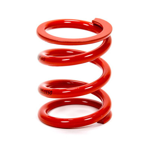 Eibach 0225.200.0550 Bump Stop Spring, 2.250 in. Free Length, 2.000 in. OD, 550 lb/in Spring Rate, Steel, Red Powder Coat, Each