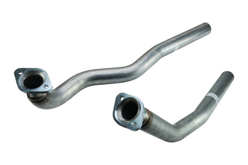 Pypes Performance Exhaust DOF10S Intermediate Pipe, 2.5 in. Diameter, Stainless, Oldsmobile V8, GM A-Body 1968-72, Pair
