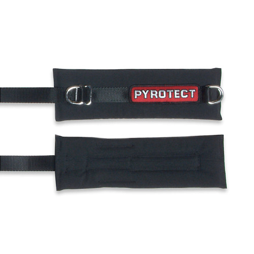Pyrotect AR100020 Arm Restraint Harness, Y-Strap, Padded Arm Bands, Nylon, Black, Adult, Kit