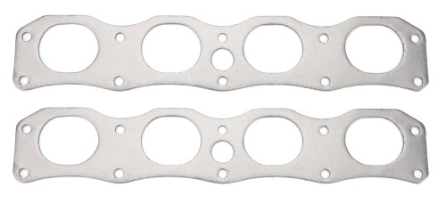 Remflex Exhaust Gaskets 38-001 Exhaust Header / Manifold Gasket, 2.788 x 2.306 in. Oval Port, Graphite, Ken Veney Top Fuel / Alcohol, Pair