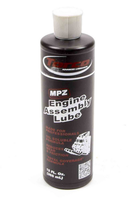Torco A550055KE Assembly Lubricant, MPZ, Engine Assembly Lubricant, Conventional, 12 oz Bottle, Each