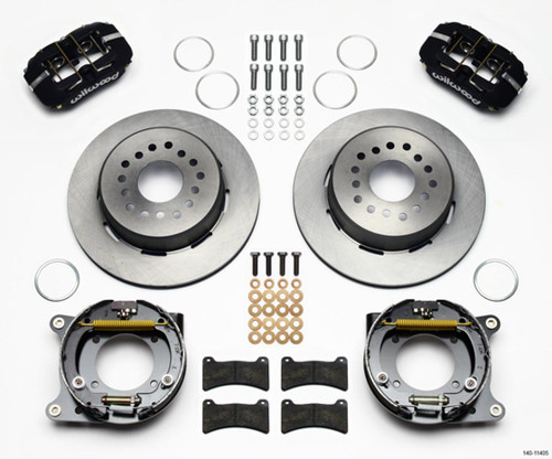 Wilwood 140-11405 Disc Brake Kit Rear 55- 57 Chevy 2.34in Offset