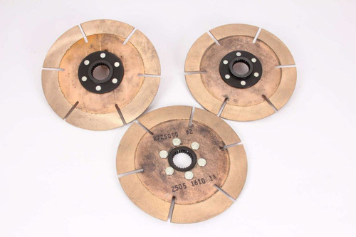 Ace Racing Clutches R725102K3 Clutch Disc, 7-1/4 in. Dia, 1-5/32 in. x 26 Spline, Ceramic / Metallic, Universal, Set of 3