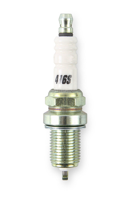 Accel 0416S Spark Plug-Shorty, 14 mm Thread, 0.750 in. Reach, Gasket Seat, Resistor, Each