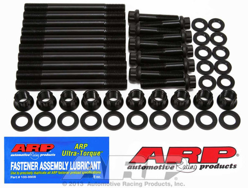 ARP 230-5402 Main Stud Kit, 12 Point Nuts, 2-Bolt Mains, Chromoly, Black Oxide, GM Duramax, Kit