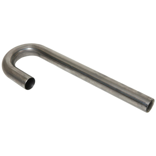 Schoenfeld 017516J-40 Exhaust Bend, J-Bend, Mandrel, 1-3/4 in. Diameter, 4 in. Radius, 3 x 15 in. Legs, 16 Gauge, Steel, Each