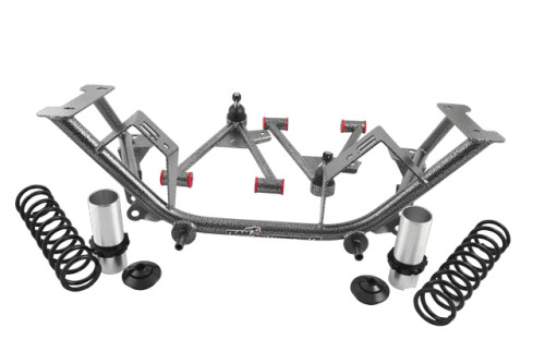 Team Z TZM-KMK-96-04 1994-2004 Mustang Metal Matrix K-Member Package, Modular Mounts, Chromoly/Steel, Silver