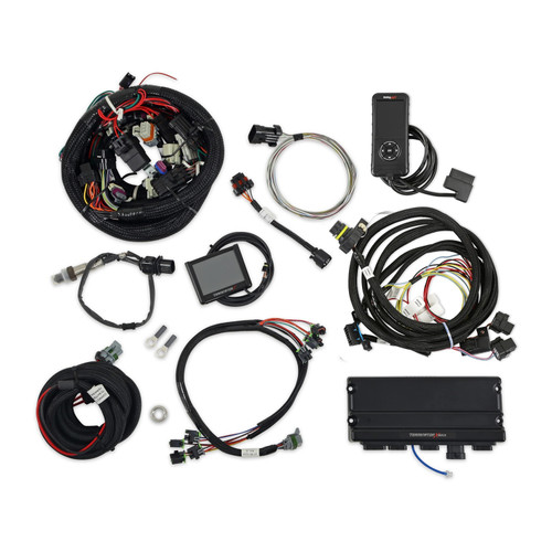 Holley 550-918-6 Engine Control Module, Terminator X Max, 3.5 in. Touchscreen, Wiring Harness, GM LS-Series, Kit