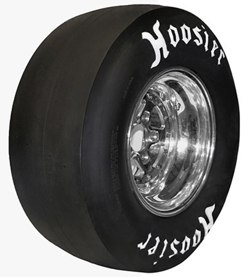 Hoosier 18705C35 Tire, Drag Slick, 33.5 x 17.0-16, Bias Ply, C35 Compound, White Letter Sidewall, Each