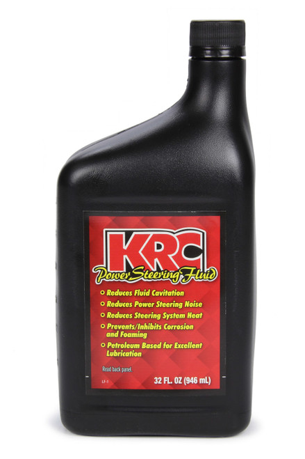 KRC Power Steering PSF 10032001 Power Steering Fluid, Conventional, 1 qt Bottle, Each
