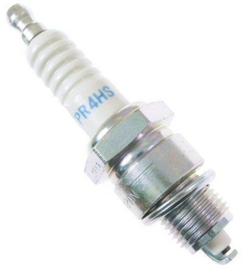 NGK BPR4HS Spark Plug, NGK Standard, 14 mm Thread, 0.500 in. Reach, Gasket Seat, Stock Number 7823, Resistor, Each