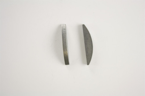 Pioneer 839012 Crankshaft Key, Woodruff, 3/16 x 1-3/4 in, Steel, Natural, Pair