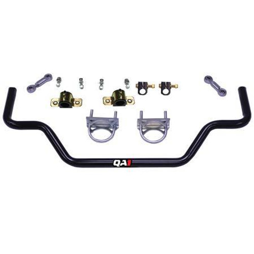 QA1 52827 Sway bar, Rear, 0.875 in. Diameter, Steel, Black Powdercoated, QA1 4-Link Rear Suspension System, GM F-Body 1967-69, Each