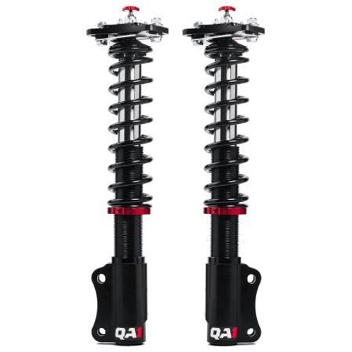 QA1 HD05-12200 Strut, Proma Star, Twintube, Front, Double Adjustable, 200 lb/in. Spring Rate, Aluminum, Black Anodized, Ford Mustang 2005-2014, Pair