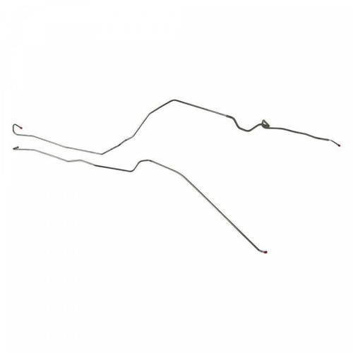 Right Stuff Detailing FGL7801S Fuel Line, Return, 3/8 in. Diameter, Stainless, Natural, GM F-Body 1977-89, Kit
