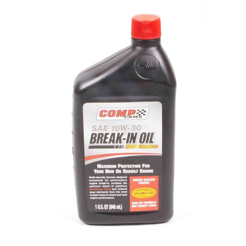 COMP Cams 1590 10W30 Break-In Engine Oil, High Zink, 1 Quart, Each