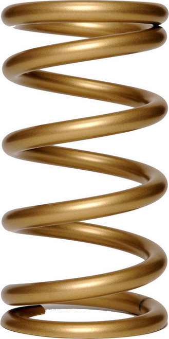 Landrum Springs E1300 Coil Spring, Conventional, 5.5 in. OD, 9.5 in. Length, 1300 lbs/in. Spring Rate, Front, Steel, Gold Powder Coat, Each