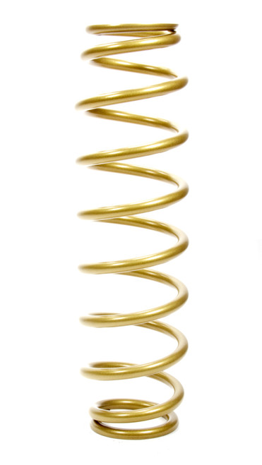Landrum Springs W16-105 Coil Spring, Barrel, Coil-Over, 2.5 in. I.D, 16 in. Length, 105 lbs/in. Spring Rate, Steel, Gold Powder Coat, Each