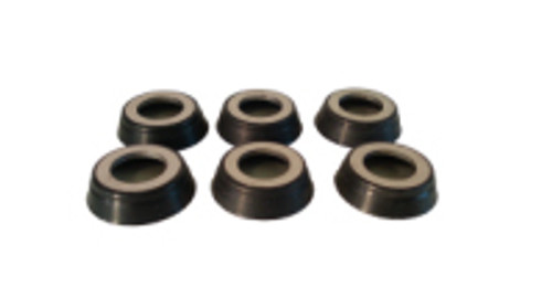 Seals-It WS37506PK Rod End Seal, 3/8 in. Rod End, Rubber, Set of 6