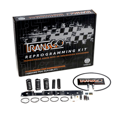 Transgo 45RFE-HD2-A Automatic Transmission Shift Kit, Reprogramming Kit, Valve / Bushings / Springs / Gaskets / Hardware, Mopar RFE 1999-18, Kit