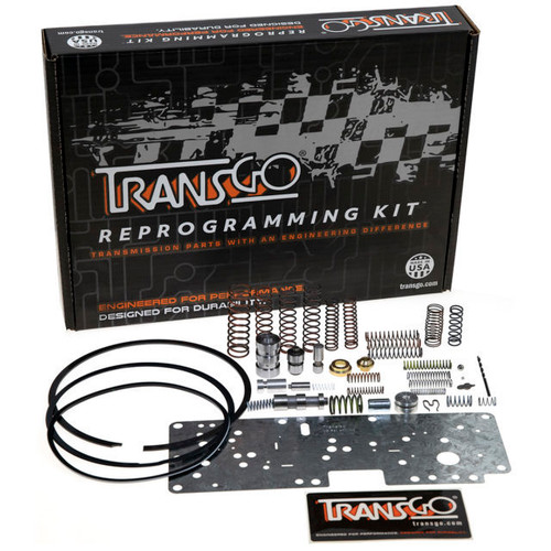 Transgo 4R100-HD2 Automatic Transmission Shift Kit, Reprogramming Kit, Valves / Springs / Seals / Hardware, Ford E40D / 4R100, Kit