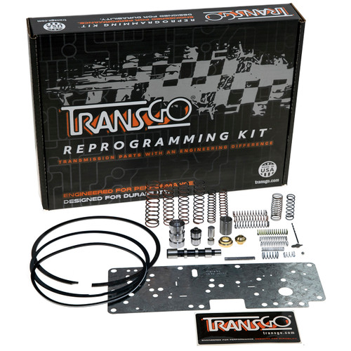 Transgo E4OD-HD2 Automatic Transmission Shift Kit, Reprogramming Kit, Gear Command, Valves / Springs / Snap Rings / Seals / Hardware, Ford E4OD / 4R100, Kit