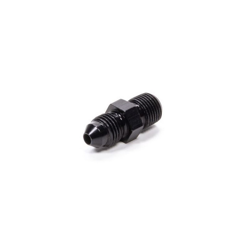 Fragola 481602-BL Fitting -04 AN to 1/16 in. NPT, Straight, Aluminum, Black