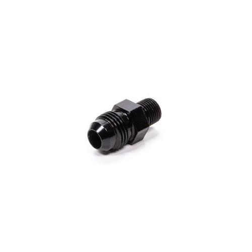 Fragola 481662-BL Fitting -06 AN to 1/8 in. NPT, Straight, Aluminum, Black