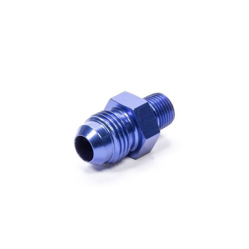 Fragola 481662 Fitting -06 AN to 1/8 in. NPT, Straight, Aluminum, Blue