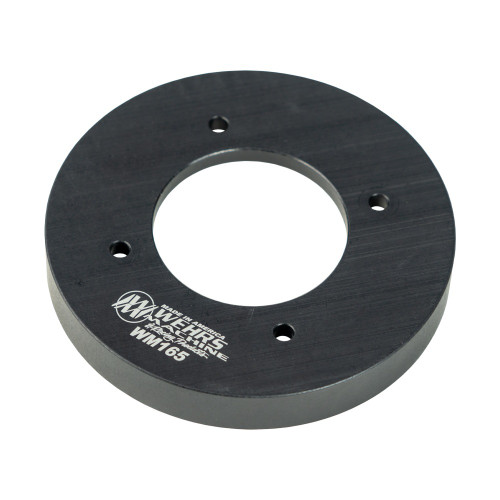 Wehrs Machine WM165 Coil-Over Adapter, 5 in. OD Spring to 2.5 in. Coil-Over Kits, Aluminum, Black Anodized, Each
