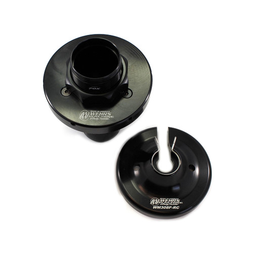Wehrs Machine WM308F Coil-Over Kit, 5 in. ID Spring, 2 in. Shock, 7 in. Sleeve, Jam Nut Included, Aluminum, Black Anodized, Fox Racing Shocks, Kit