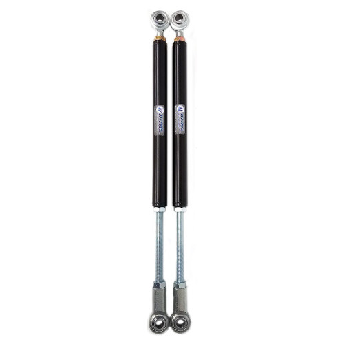 Wehrs Machine WM394 Ride Height Strut, 14-24 in. Adjustable, Steel, Black Powder Coat, Wehrs Setup Plates, Pair