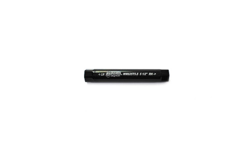 Wehrs Machine WM625T5.5 Suspension Tube, 0.875 in. OD, 5.5 in. Long, 5/8-18 in. Female Thread, Steel, Black Oxide, Each
