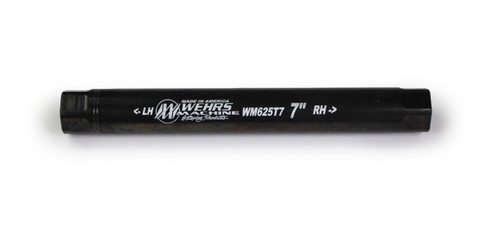 Wehrs Machine WM625T7 Suspension Tube, 0.875 in. OD, 7 in. Long, 5/8-18 in. Female Thread, Steel, Black Oxide, Each