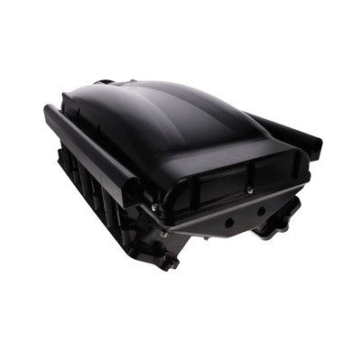 TSP 81406BK GM LS Cathedral Port V Series Low-Rise Intake Manifold, Billet Aluminum, Black