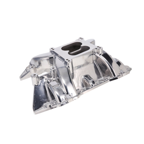 TSP 87193P Mopar Big Block 361-400 V8 Dual Plane Intake Manifold, Aluminum, Polished