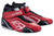 Alpinestars USA 2710122-312-9 Driving Shoe, Tech-1 T V3, Mid-Top, SFI 3.3/5, Leather Outer, Fire Retardant Fabric Inner, Red/Black, Size 9, Pair