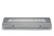 Chevrolet Performance 3726086 Valve Cover, 2.75 in. Tall, Finned, Corvette Logo, Aluminum, Natural, Small Block Chevy, Each