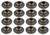Isky Cams 92TI10DEG Valve Spring Retainer, 10 Degree, 1.140 in./0.740 in. OD Steps, Dual Spring, Titanium, Set of 16