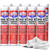 Lucas Oil LUC10005-10 Grease, Red N Tacky, Conventional, 14 oz Cartridge, Set of 10