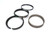 Mahle Original/Clevite 50843CP040 Piston Rings, MAHLE Original, 4.440 in. Bore, 5/64 x 5/64 x 3/16 in. Thick, Standard Tension, Cast Iron, 8 Cylinder, Kit