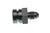 Redhorse Performance 335-03-03-2 Fitting, Adapter, 335 Series, Straight, 3 AN Male to 3/8-24 in. Female Inverted Flare, Aluminum, Black Anodized, Each
