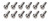 Ti22 Performance TIP1218 Fuel Cell Plate Bolt, 1/4-28 in. Thread, 0.875 in. Long, Button Head, Titanium, Natural, Set of 12