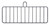 Ti22 Performance TIP4122 Rock Screen, 27 x 9 in. 2 in. Wide Slots, Steel, Tall Chassis, Sprint Car, Each