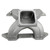 Trick Flow TFS-61600115 Mopar RB-Series Intake Manifold, R-Series, Dominator Flange, Single Plane, Aluminum, Natural, Each-3