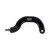 Wehrs Machine WM40BODY-6 Panhard Bar, J-Style, Body Only, 14.5 in. Long, 5 in. Drop, Aluminum, Black Anodized, Universal, Each