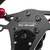 Lotse PRS-EA Pro Street Light Steering Wheel, 12.5 in. Aluminum, Suede Coated, Black Anodized, Yellow Stripe, Each 2