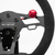 Lotse PRS-EA Pro Street Light Steering Wheel, 12.5 in. Aluminum, Suede Coated, Black Anodized, Yellow Stripe, Each 3
